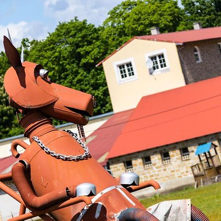Penzion Kozí farma Nový Dvůr Česká Lípa Esterno foto