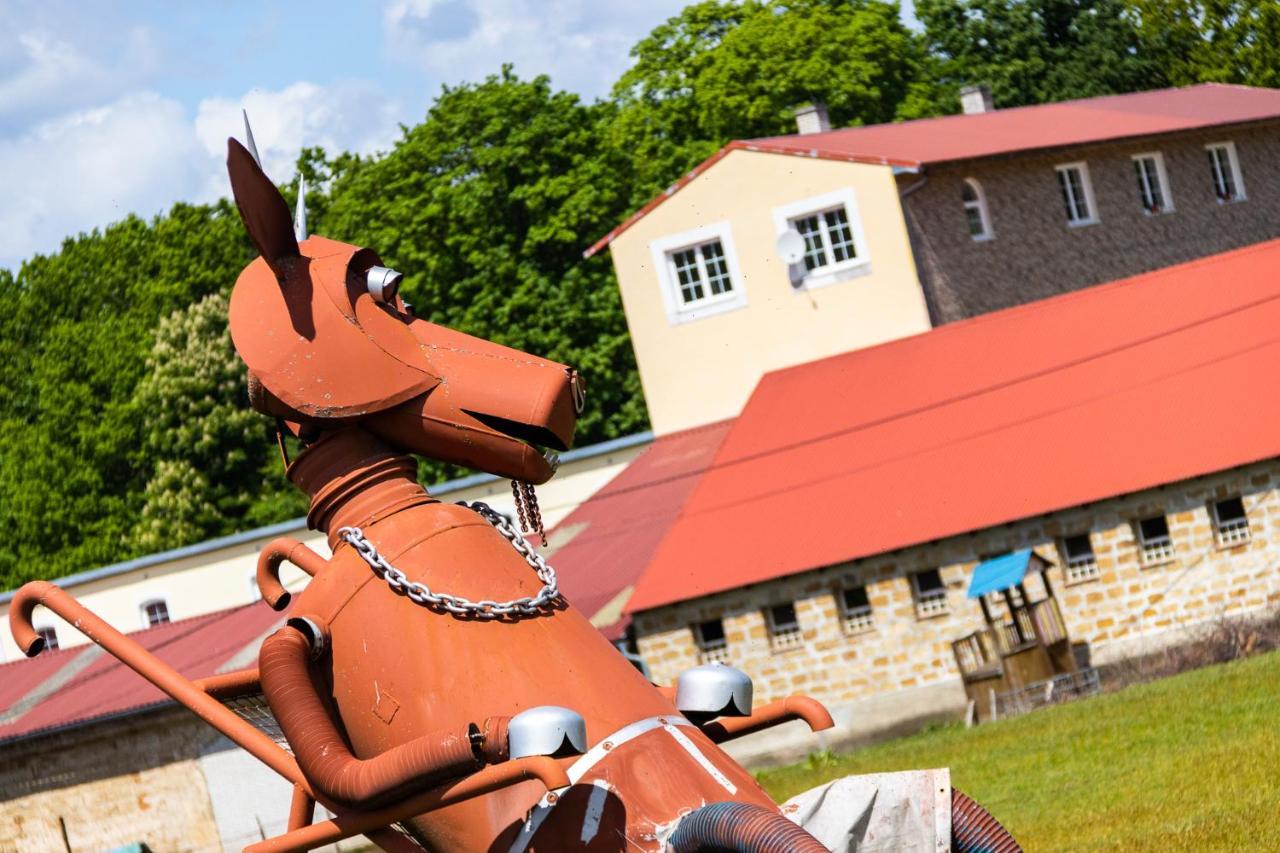 Penzion Kozí farma Nový Dvůr Česká Lípa Esterno foto